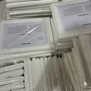 [สินค้าพร้อมส่ง] ผ้าดิบบริจาค ผ้าห่อศพ ผ้าสะเดาะเคราะห์ 1ผืน แพ็คถุงพลาสติกพร้อมคำถวายให้ทุกผืน สามารถนำไปบริจาคได้เลย