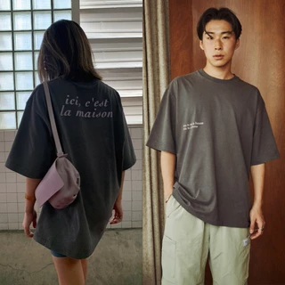 maison KEEPS | The Oversized Ici Tee | Unisex | เสื้อยืด ทรง oversized ผ้านุ่มพิเศษ