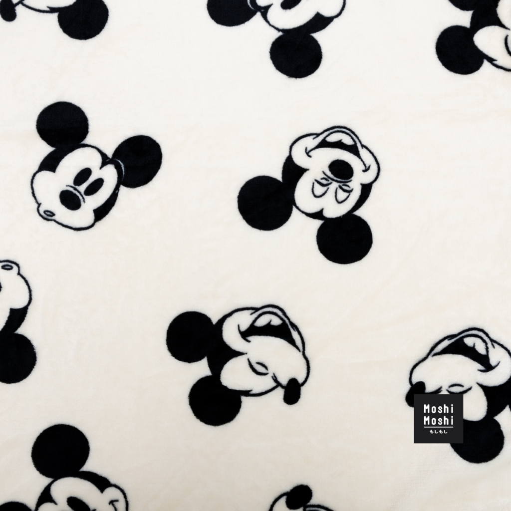 Moshi Moshi ผ้าห่มโมชิโมชิ ผ้าห่มขนนุ่ม ลาย Mickey Mouse ลิขสิทธิ์แท้ รุ่น 6100004175-4182