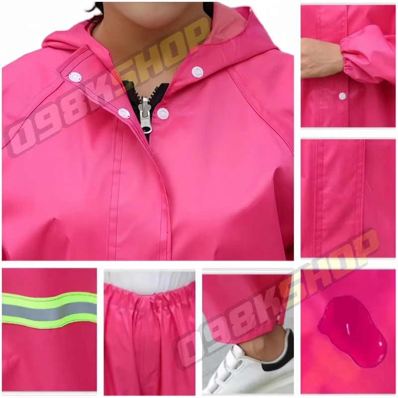 ชุดกันฝน เสื้อและกางเกงแยกชิ้น thumbnail 4