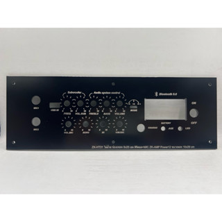 เพลทลำโพงบูลทูธZK-HT21 ไม่ย้าย (ช่อง6*25)วัตแบตดิจิตอล+ปรีไม…