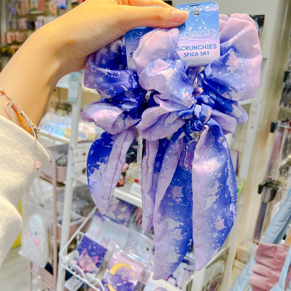 Scrunchies ผ้าผูกผม โบว์ผูกผม ที่มัดผม ริบบิ้น มาในธีม Missnight/คุณหญิงแมว(Lady) เรียบหรูดูแพง พร้อมส่ง [Missnight]