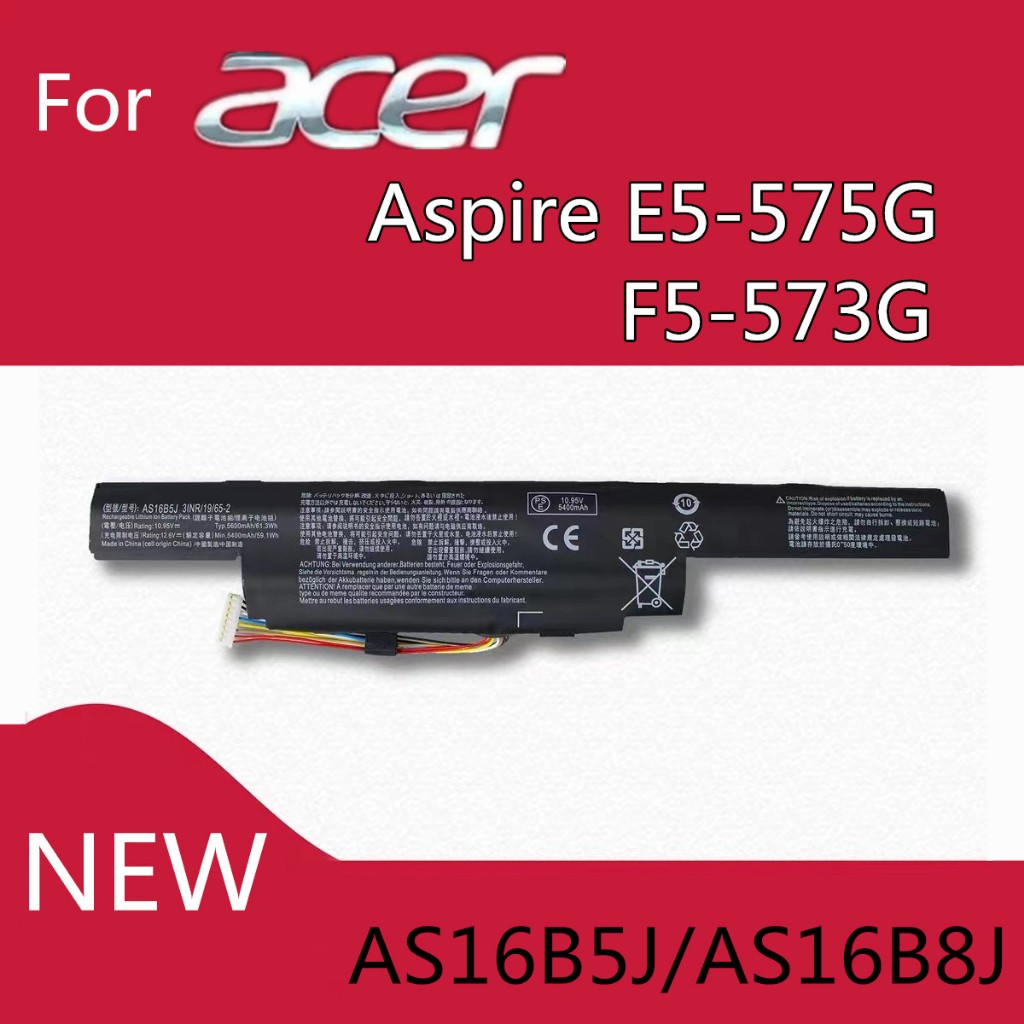 BATTERY For ACER แบตเตอรี่ เอเซอร์ 3INR19/66-2 AS16B5J AS16B8J E5-575G-5341 F15 F5-573G Series F5-57
