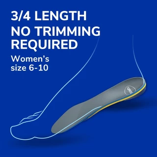 แผ่นรองเท้า สำหรับอาการปวดข้อเท้า ข้อเข่า สะโพก Dr.Scholl's Support Arthritis Support Insoles Women