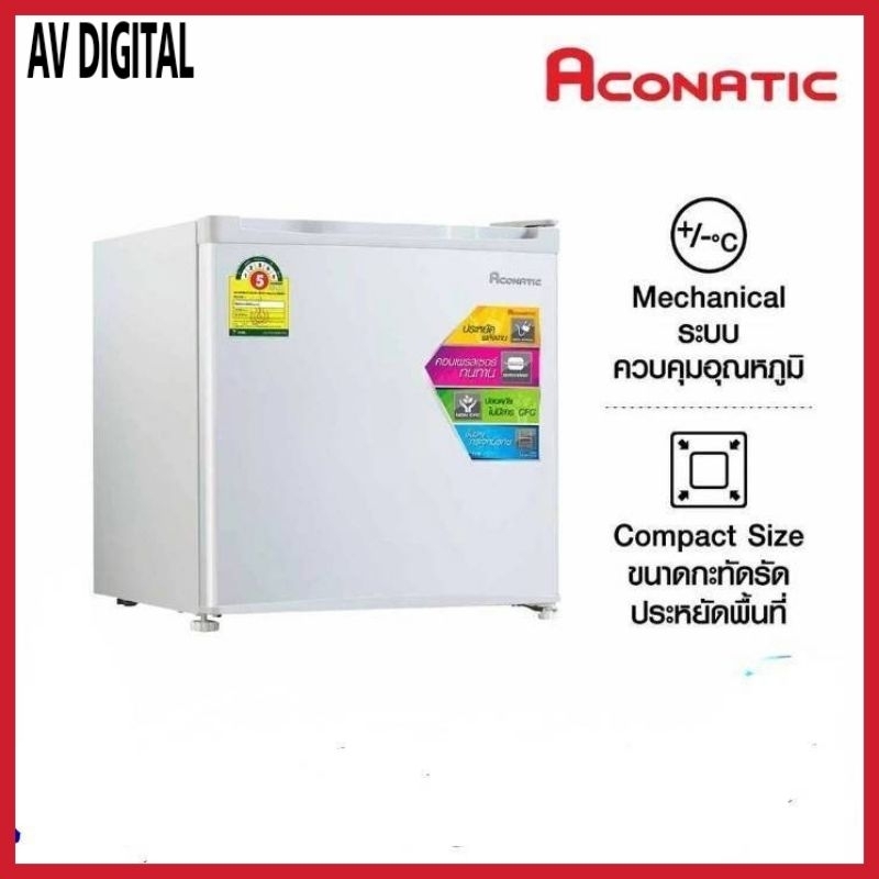 Aconatic Refrigerator Mini bar ตู้เย็นมินิบาร์ 1.7คิว รุ่น AN-FR468	
	