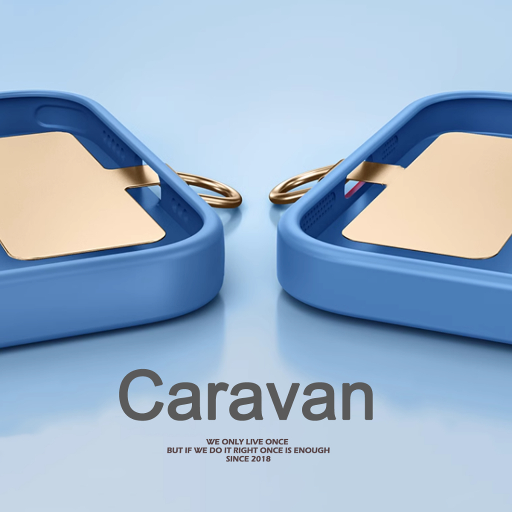Caravan crew Lanyard Clip Back Stickers Phone Lanyard Patch