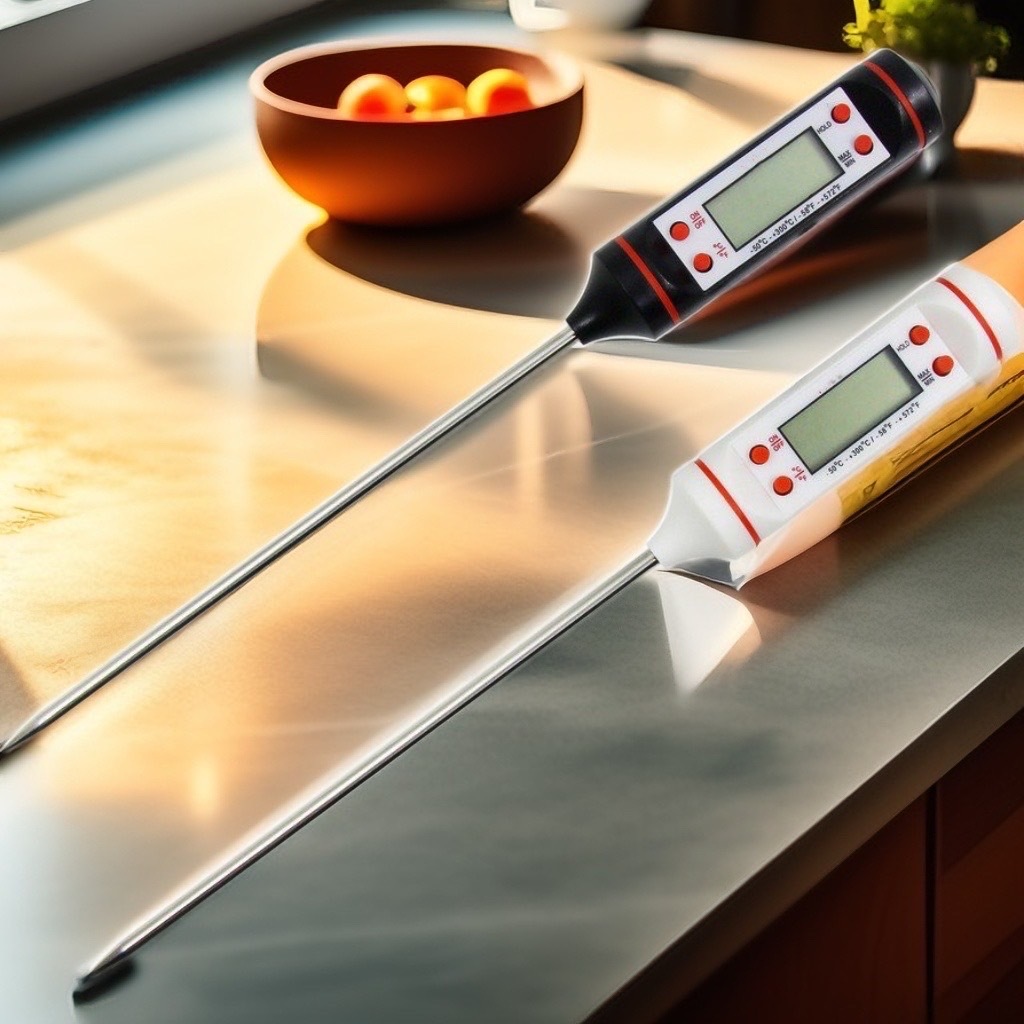 (ส่งของได้ทันที)ที่วัดอุณหภูมิ เทอโมมิเตอร์ วัดอาหาร สเต็ก วัดอุณหภูมิน้ำ วัดของเหลว น้ำมัน วัดอุณหภูมิทั่ว ๆ ไป L91