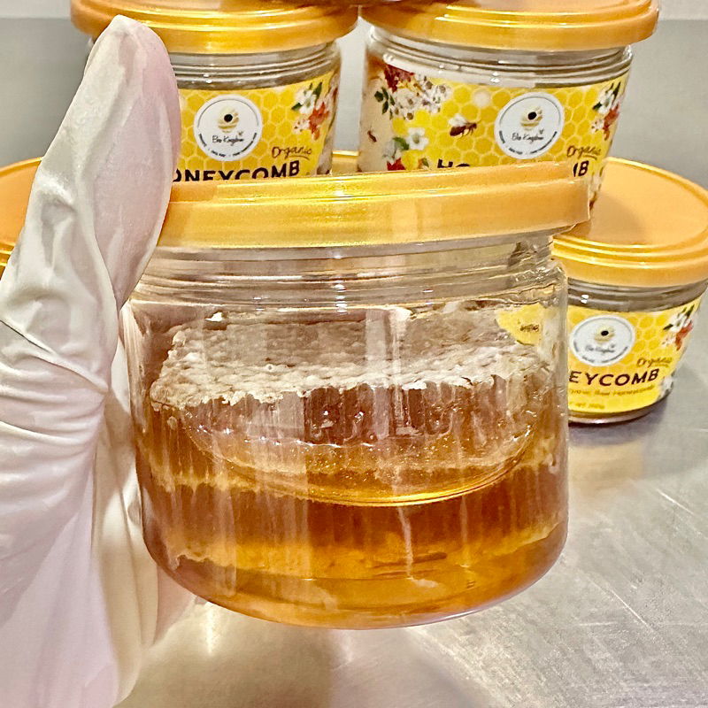 รวงผึ้ง 200 กรัม (Honeycomb) ออร์แกนิก [ มี อย. ] และ [ มาตรฐาน GAP ] ธรรมชาติ 100%