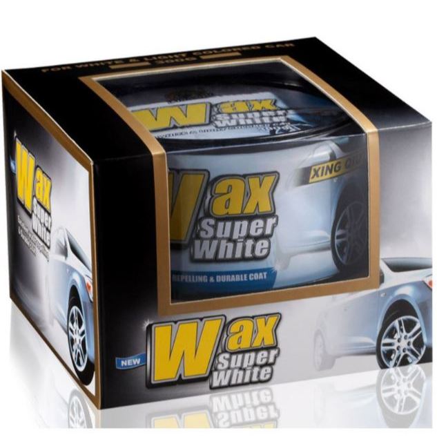 (โค้ดB9HZAลด20.-*) Wax Super White แว๊กซ์ขี้ผึ้ง เคลือบแก้ว เคลือบสีรถ สูตรสำหรับรถสีขาว แล้วรถโทนสีอ่อน โดยเฉพาะ - รูปที่ 2