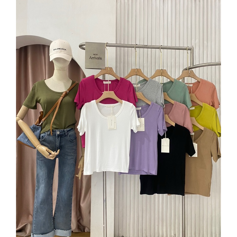 เสื้อยืด every day look ป้าย Maikaew ผ้าดีมาก ใส่สบาย