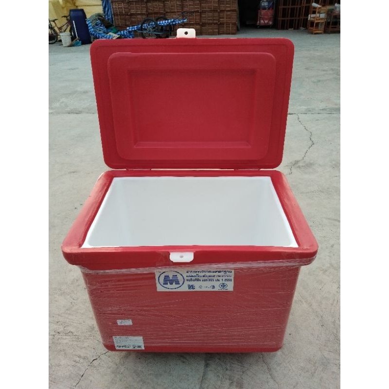 ถังน้ำแข็ง 100 ลิตรสุ่มสี 70 * 50 * 63 น้ำหนัก 11 กิโลกรัม