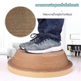ที่ลับเล็บแมว+แคทนิป อ่างลับเล็บ ของเล่นแมว ที่นอนแมว 2 in 1 แผ่นลับเล็บ ที่ฝนเล็บสัตว์เลี้ยง