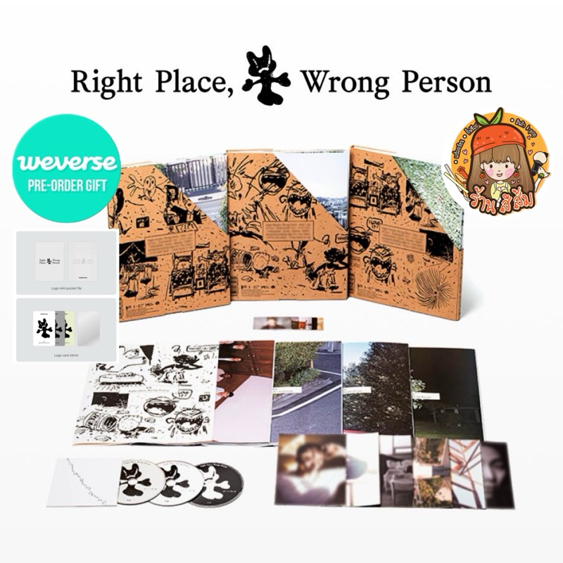 [พร้อมส่ง]🔥ลด 30% ใน Live🔥อัลบั้ม RM 'Right Place, Wrong Person' album [NAMJOON BTS] PHOTOBOOK / WEV