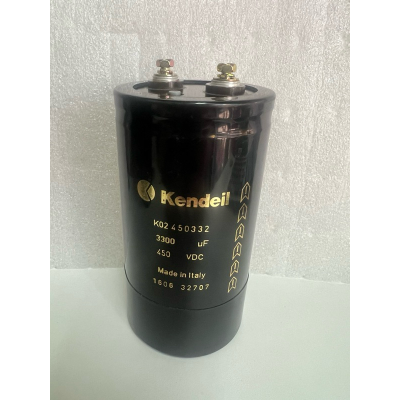 Kendeil คาปาซิเตอร์ 3300uF 450V Kendeil ขนาด 14x7.5CM. ของแท้ ในไทยพร้อมส่ง 3300UF 450Vdc ของดี 3300