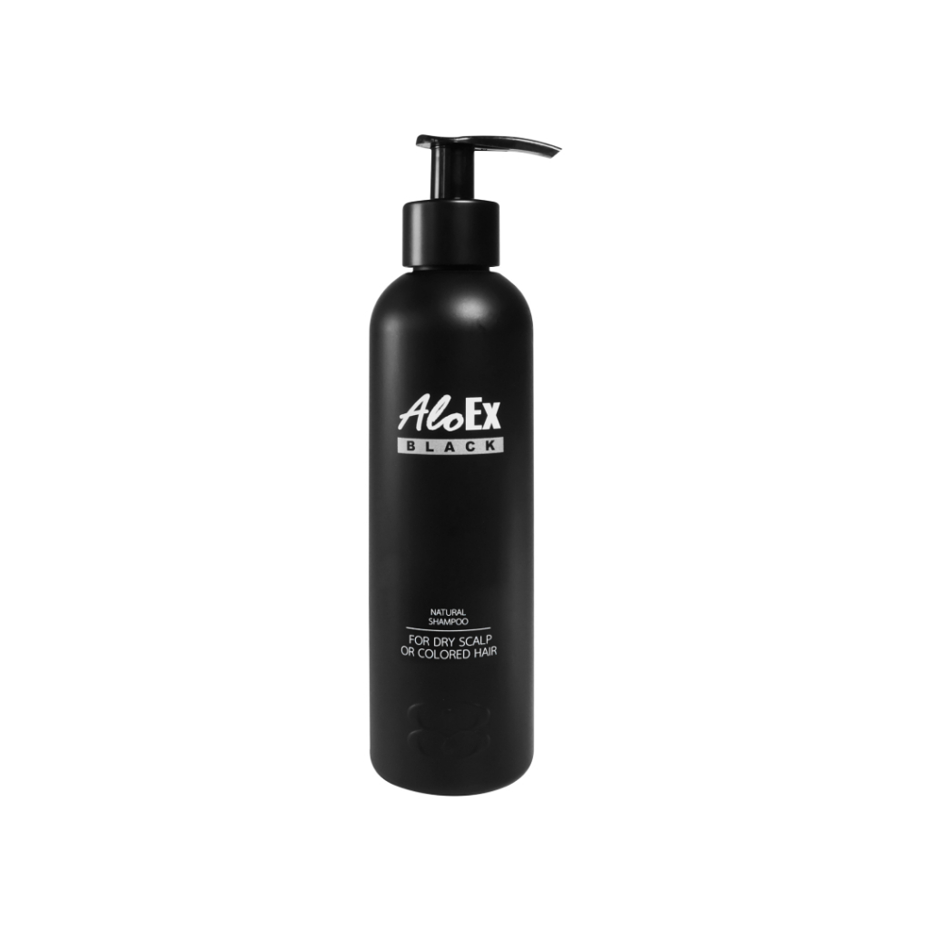 AloEx Natural Black Shampoo 200 ml.