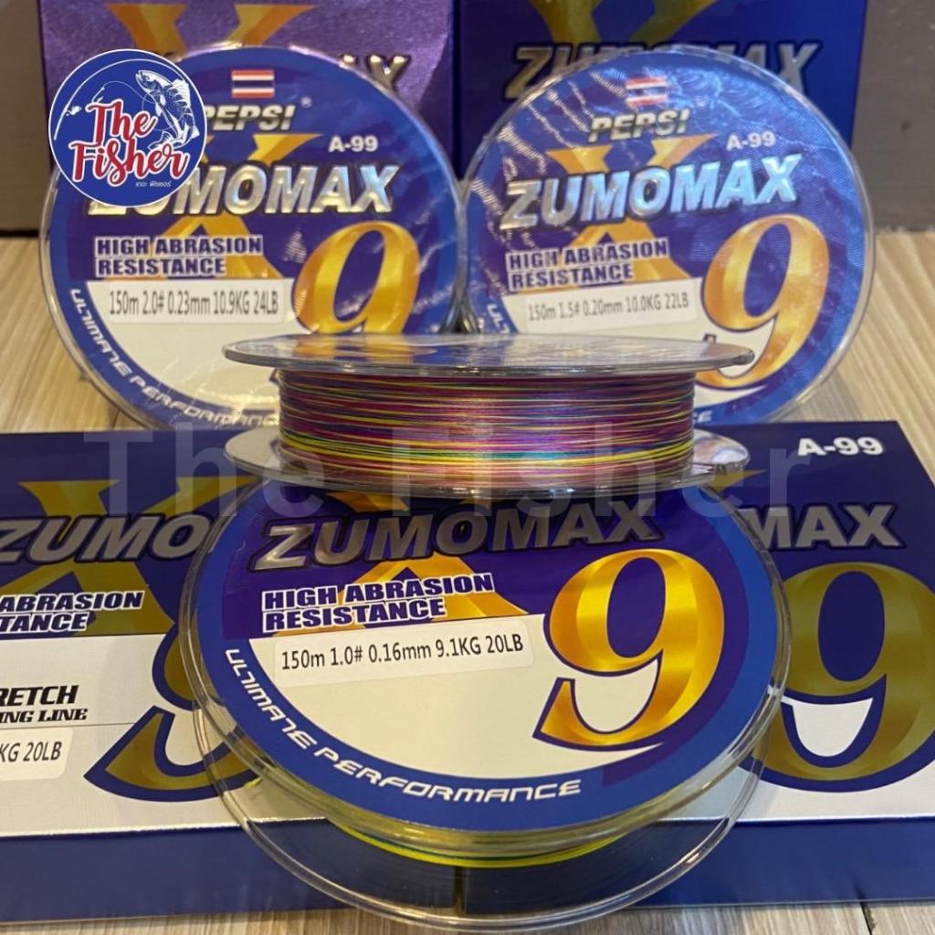 A03  Zumomax  X9 สาย PE ยาว 150 เมตร