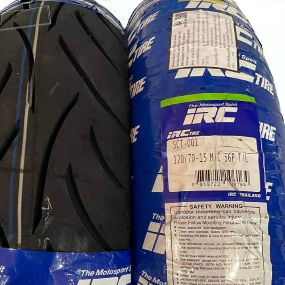 ยางนอก IRC NEW Forza 300 Forza350, Xmax 300 120/70-15 140/70-14 IRC  โดยเฉพาะ ยางปี 25