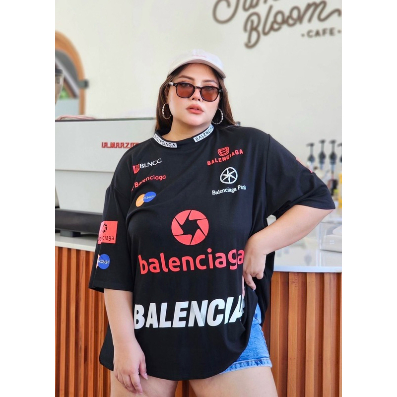 T-Shirt เสื้อคอกลม บาเลนเซียงานรุ่นใหม่