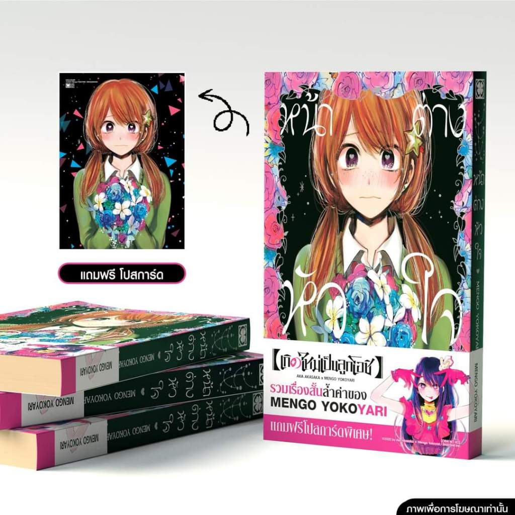 หน้าต่างหัวใจ Mega Heart (เล่มเดียวจบ) โอบิ + โปสการ์ด Foil
