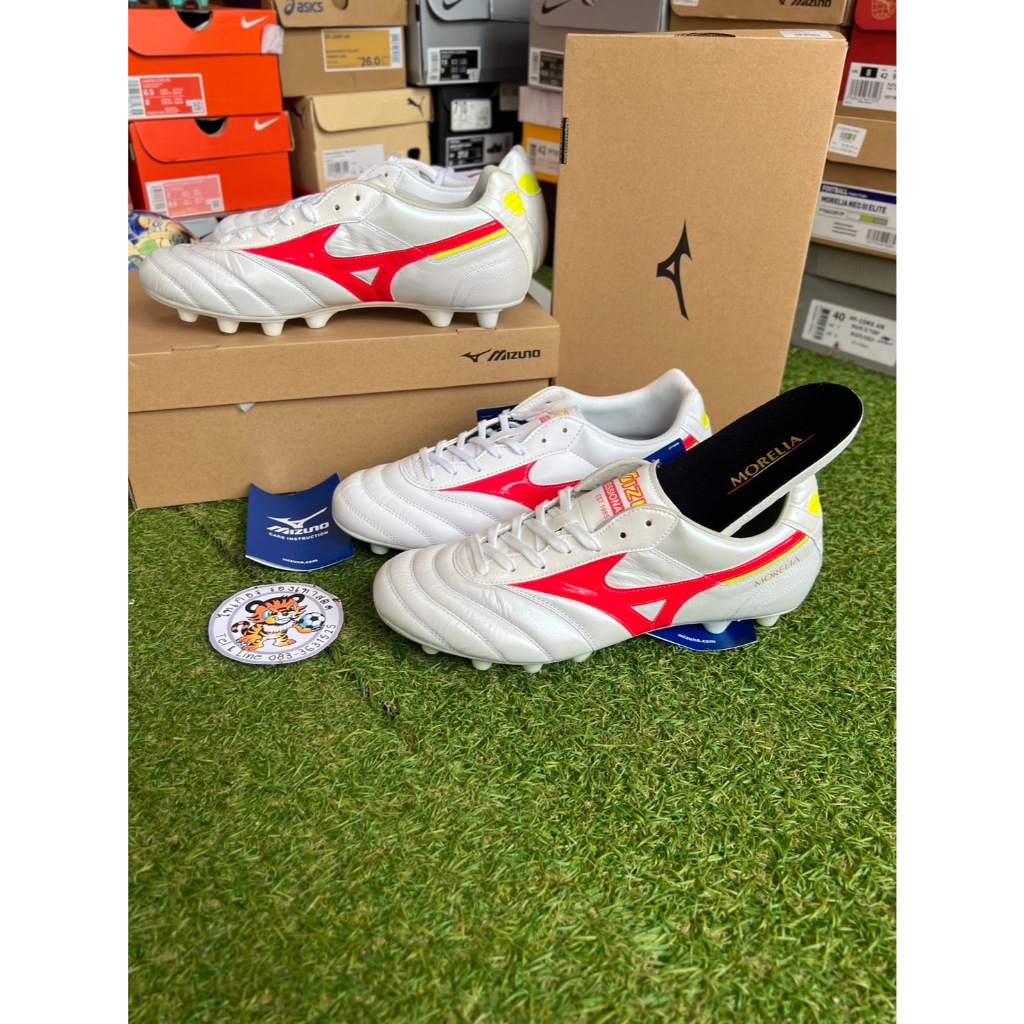 Mizuno Morelia 2 Elite / Club รองเท้าฟุตบอล มิซูโน่ ของแท้มือ 1