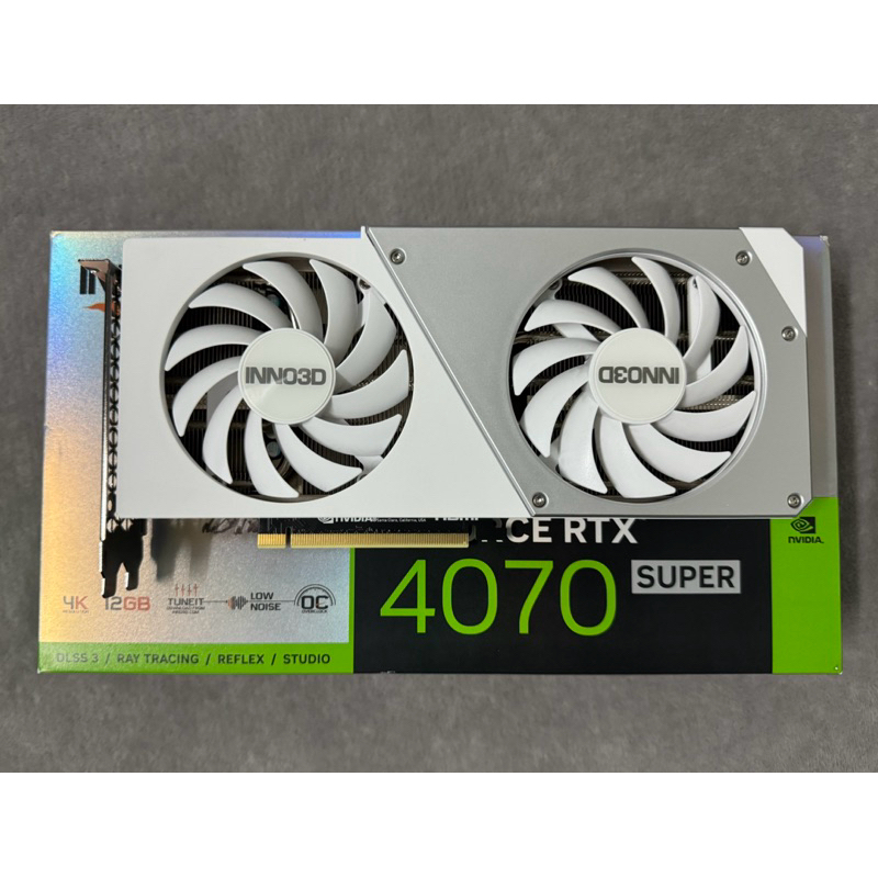 INNO3D RTX 4070 SUPER WHITE มือสอง สภาพสวย