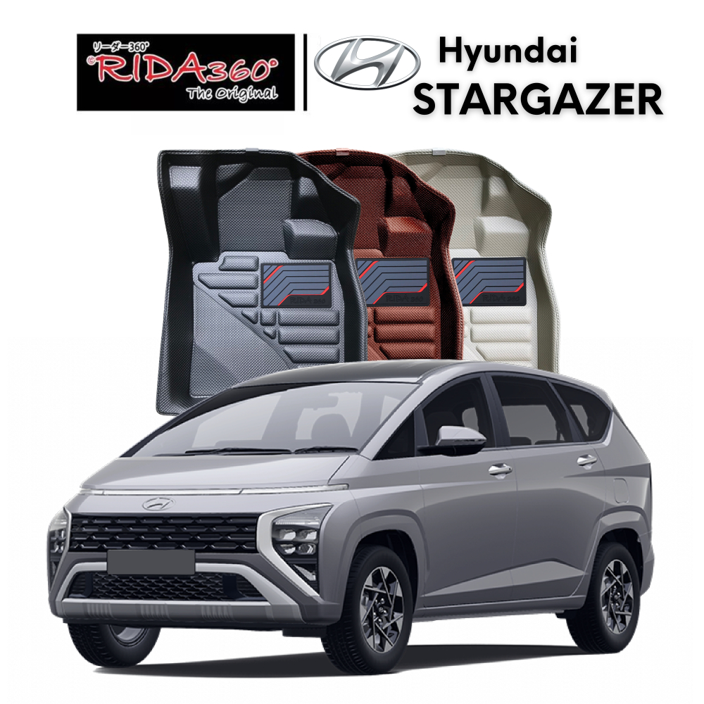 RIDA360®พรมขึ้นรูปไร้รอยต่อ HYUNDAI STARGAZER 2023-NOW [156]