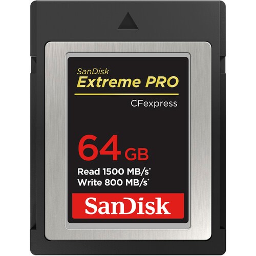 SanDisk Extreme PRO CFexpress Card Type B 64GB/128GB/256GB/512GB by Fotofile