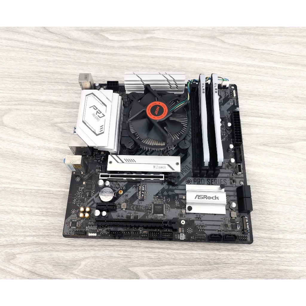 เซ็ตมัดรวม บอร์ด B560M + CPU i5 10400F + Ram 16GB **สินค้ามือ2 สภาพดี