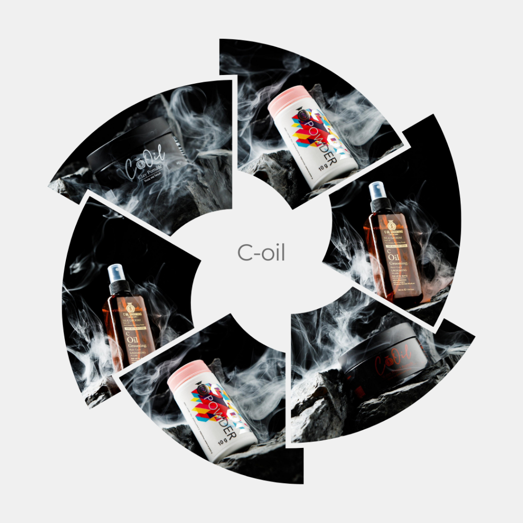 (พร้อมส่ง) C-Oil Grooming / Clay Pomade / Water Based Pomade / Powder ของแเท้ 💯 เซตผม จัดแต่งทรงผม