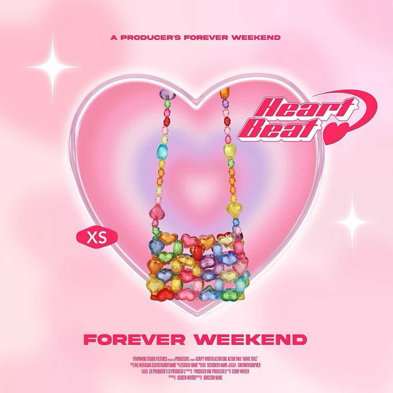 Forever Heart Beat Bag XS