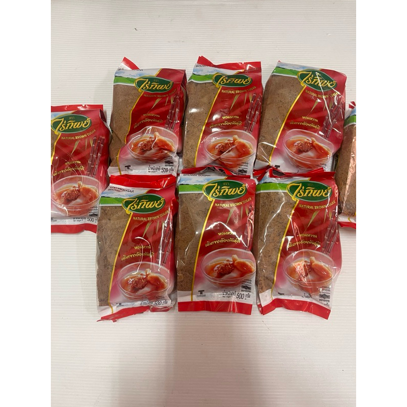 (500กรัม) น้ำตาลทรายแดง โอทึ้ง ตรา ไร่ทิพย์