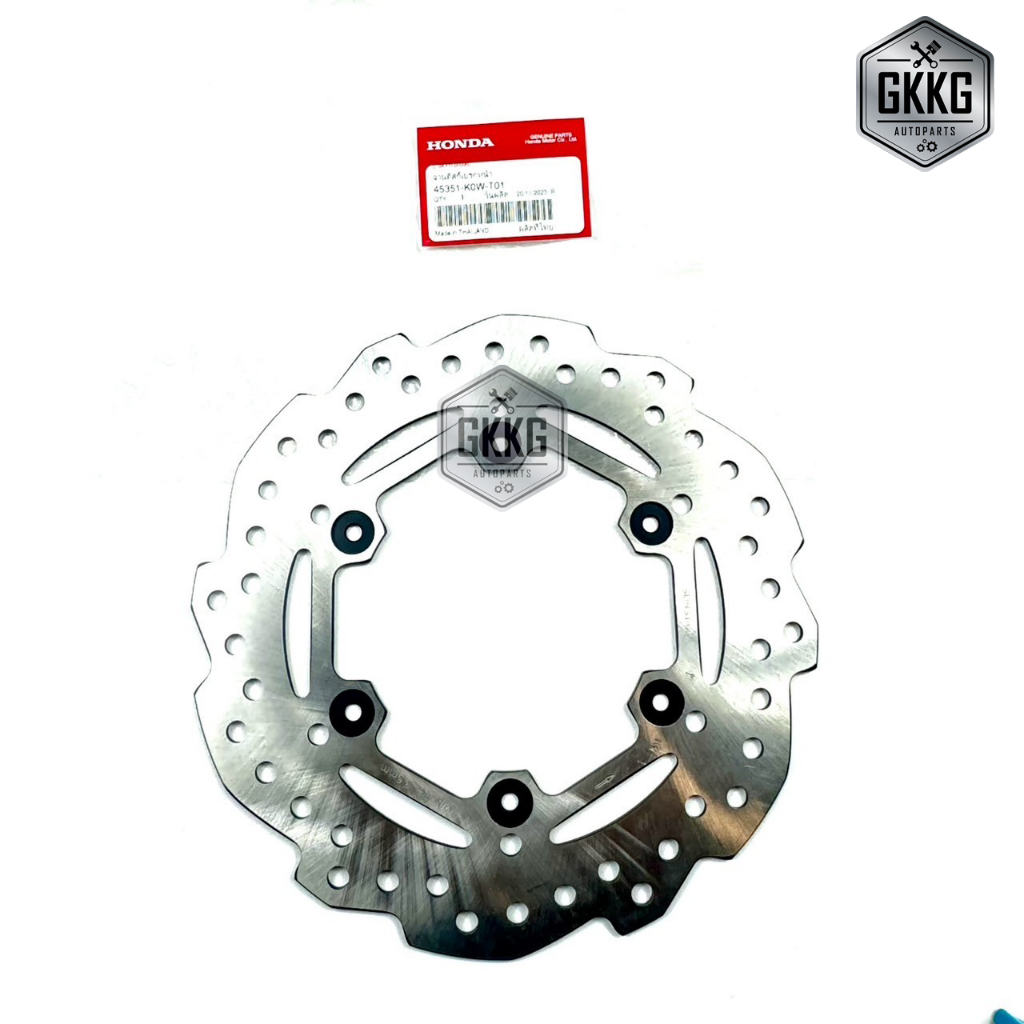 จานดิสเบรคหน้า แท้ศูนย์ HONDA ADV150 ADV160 รหัสสินค้า 45251-K0W-T01