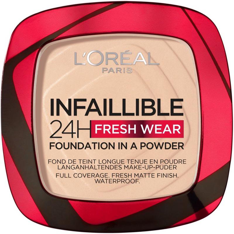 LOREAL - Infaillible 24H Fresh Wear Foundation In A Powder (9g.) แป้งผสมรองพื้น