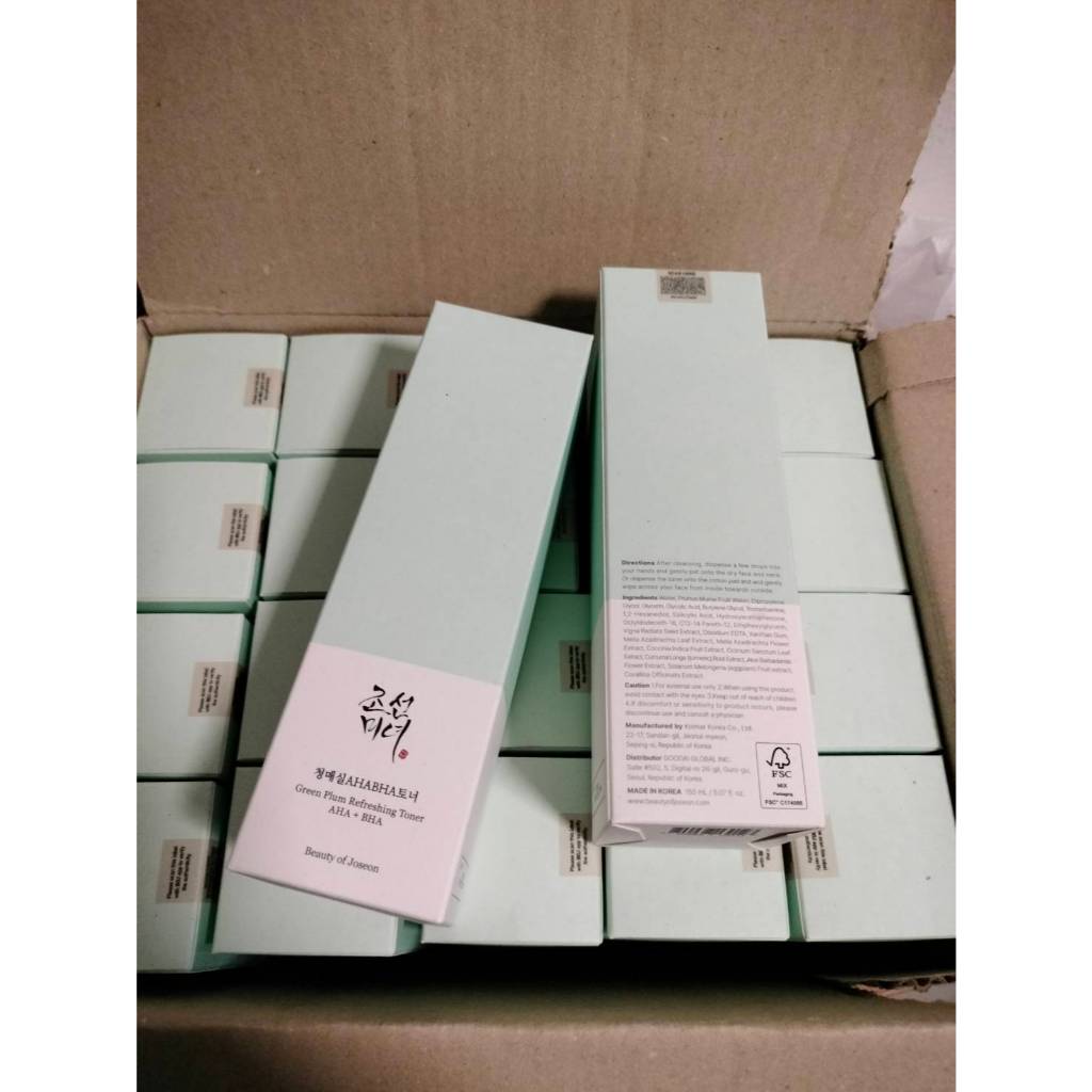 ( แท้ / พร้อมส่ง ) Beauty of Joseon Green Plum Refreshing Toner AHA + BHA 150 ml