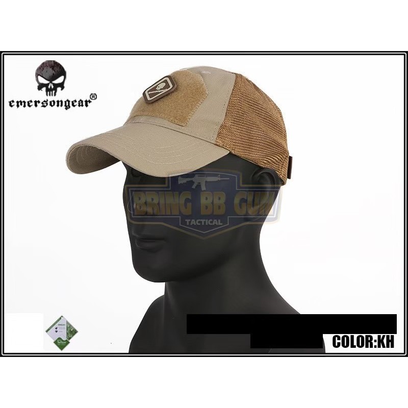 BR4 หมวกแก๊ป ยี่ห้อ Emerson (Emerson Gear Tactical Assaulter Cap)  คุณสมบัติ : #วัสดุทำจากผ้า Cordura