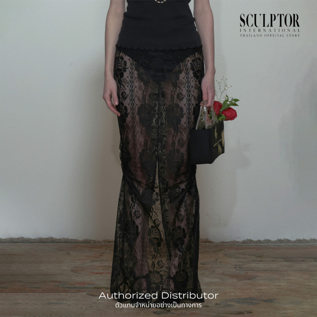 SCULPTOR® กระโปรง Table Cloth Maxi Skirt