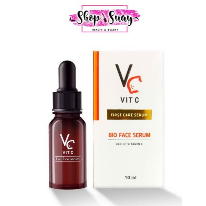 VC Vit C Bio Face Serum เซรั่มวิตซีน้องฉัตร ขนาด 10 กรัม.