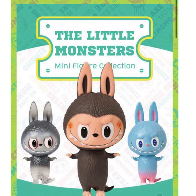 Zimomo V4 THE LITTLE MONSTERS (Mini Series 4)Zimomo สูง9.5 cm POPMARTแท้100%