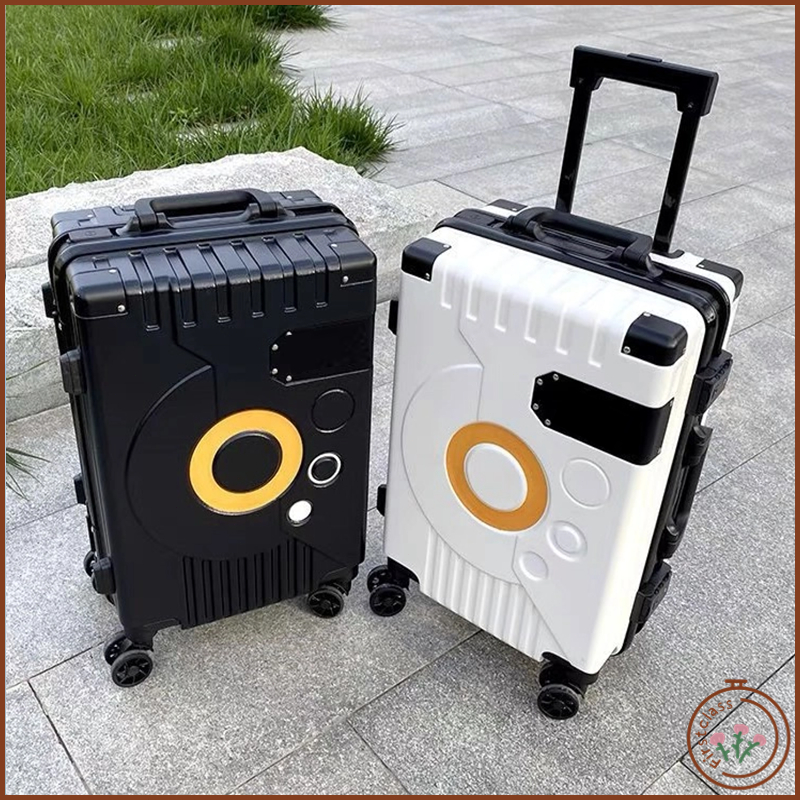 กระเป๋าเดินทางล้อลาก กรอบอลูมิเนียม20นิ้ว22/24/26นิ้ว ล้อ หมุนได้ 360องศา น้ำหนักเบา ตัวกระเป๋ากันน้ำ aluminium luggage