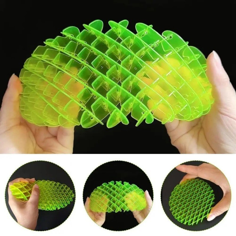 Fidget Toy ของเล่นผ่อนคลาย แก้เบื่อ ของเล่นรังหนอนยืดหด เสริมพัฒนาการ คลายเครียด เล่นเพลินๆ
