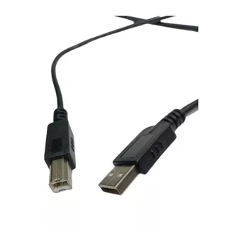 สายไฟ AC 2รู สำหรับ CANON EPSON / USB สายแบน 2×0.75mm2 ยาว 1.0 เมตร