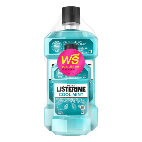 Listerine Mouthwash Tartar Protection 750 Ml.+250 Ml
