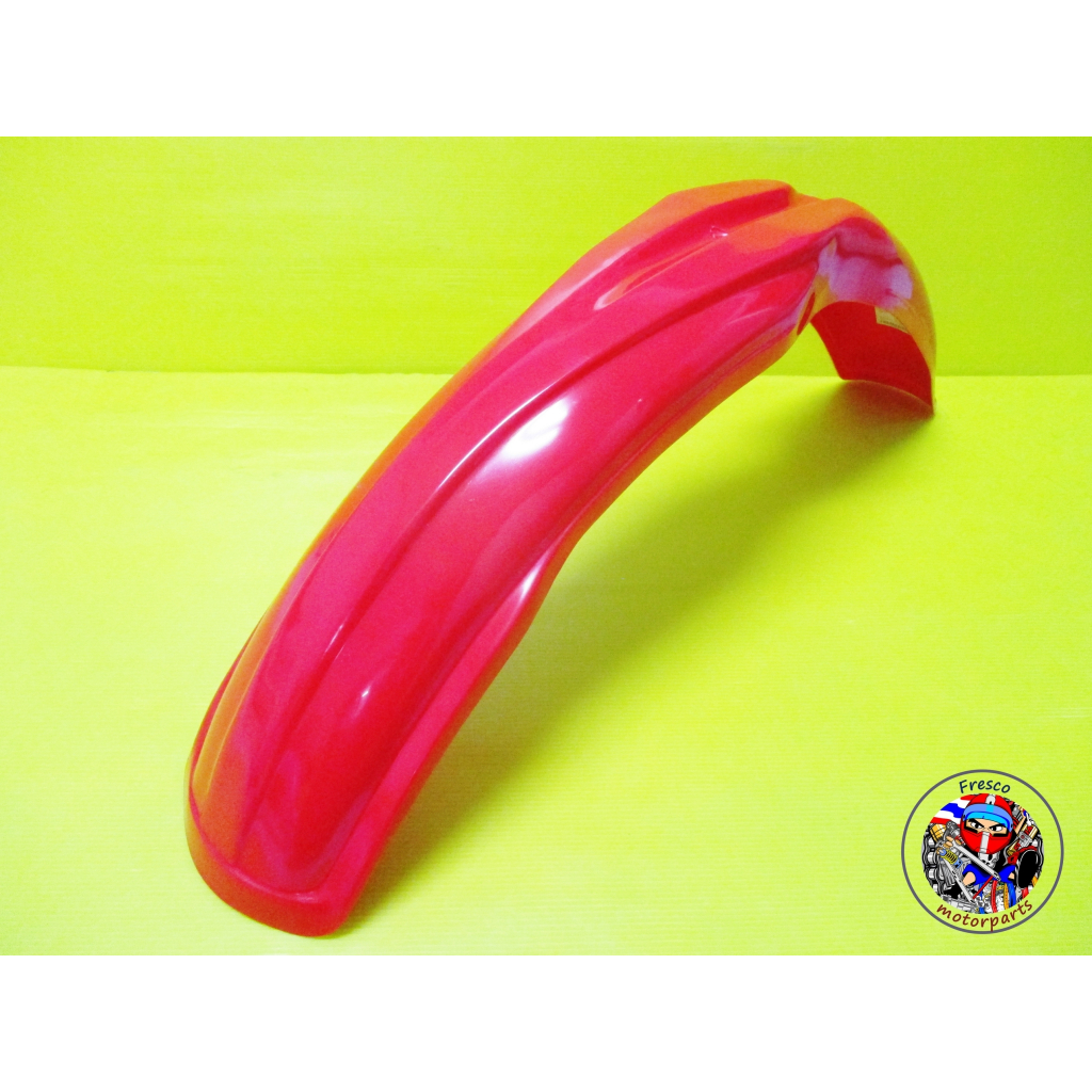 บังโคลนหน้า พลาสติก YAMAHA YZ125 YZ100 YZ250 Front Fender "Red"