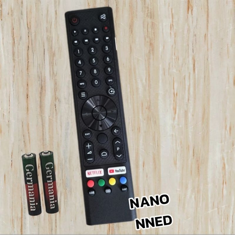 รีโมททีวี Android TV LED ยี่ห้อ Nano รุ่น NNAD