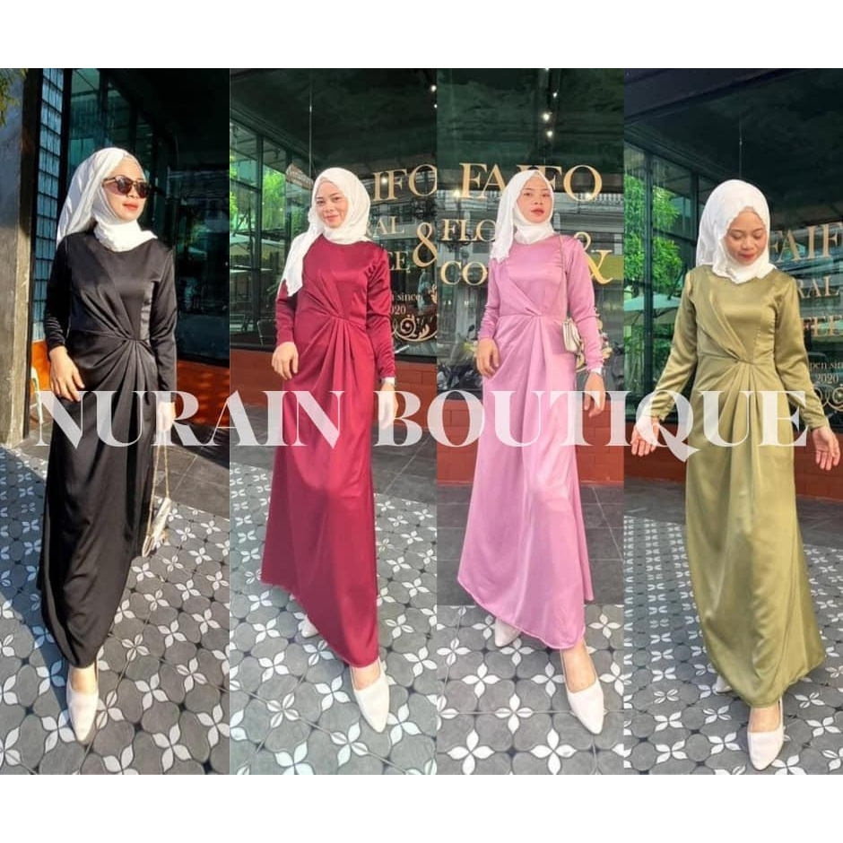 NB02 Gala Dress ผ้าไดมอน