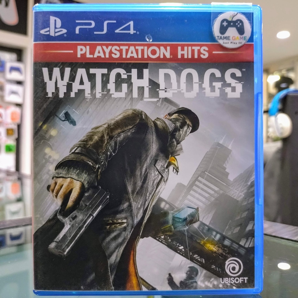 (ภาษาอังกฤษ) มือ2 PS4 Watch Dogs เกมPS4 แผ่นPS4 มือสอง (เล่นกับ PS5 ได้ Watch Dog Watchdog Watchdogs