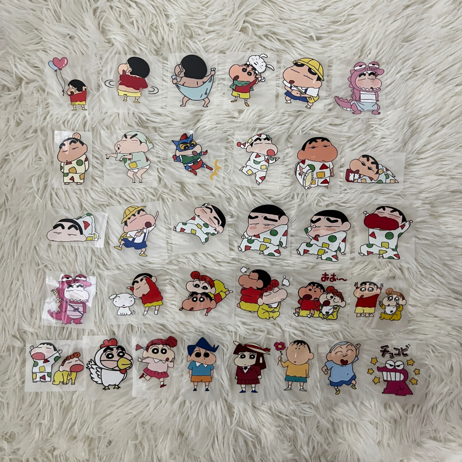 ตัวรีดร้อนติดเสื้อ สติ๊กเกอร์ ลายการ์ตูนน่ารัก ติดทนนาน ใช้างานง่าย