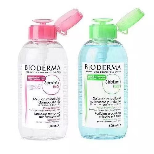 Bioderma Sensibio ไบโอเดอร์มา เซ็นซิบิโอ คลีนซิ่ง เช็ดเครื่องสำอาง สำหรับผิวแพ้ง่าย ผิวผสม-ผิวมัน-ผิวแห้ง.
