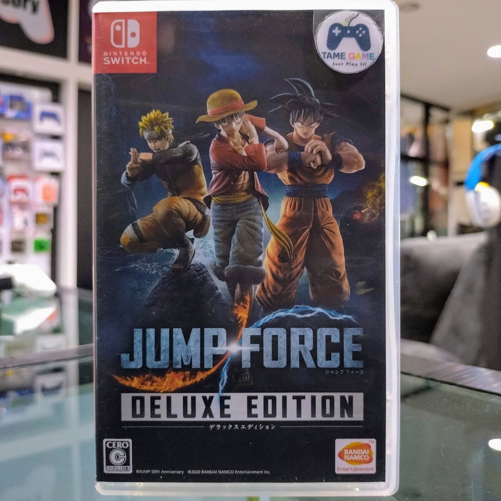 (ภาษาไทย) มือ2 Jump Force Deluxe Edition แผ่นเกม Nintendo Switch มือสอง