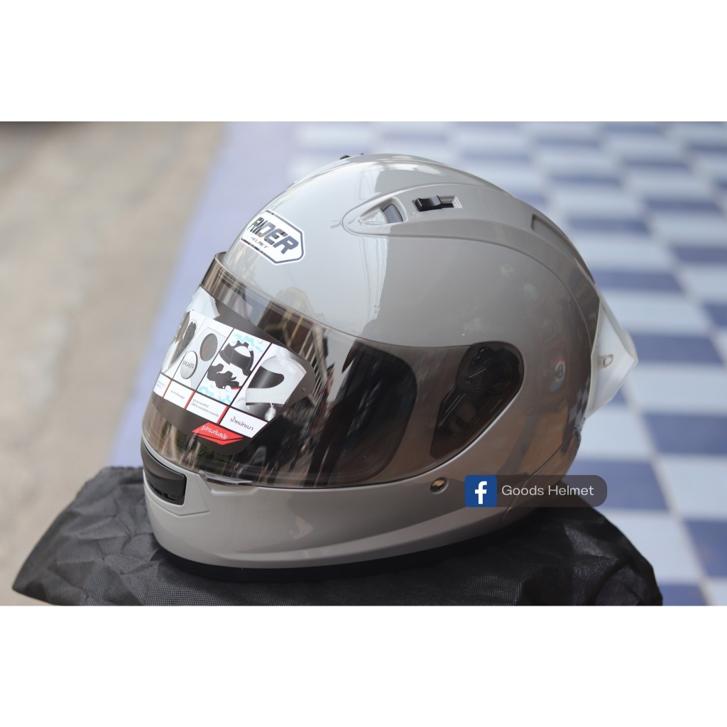 หมวกกันน็อคน้ำหนักเบา รองรับ Bluetooth Rider R1x